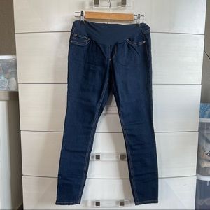 Motherhood Maternity Women’s Indigo Blue Super Stretch Secret Belly Fit Jeans